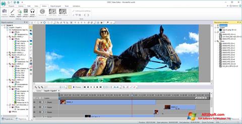 截图 VSDC Free Video Editor Windows 10