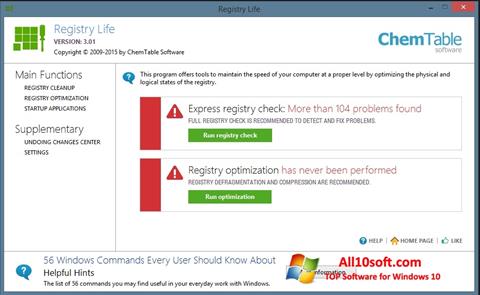 截图 Registry Life Windows 10