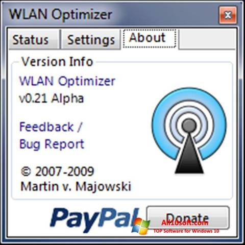 截图 WLAN Optimizer Windows 10