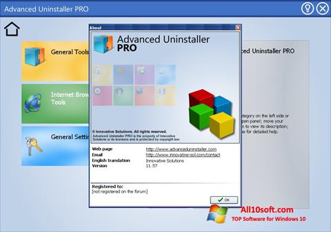 截图 Advanced Uninstaller PRO Windows 10