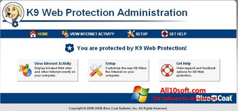 截图 K9 Web Protection Windows 10