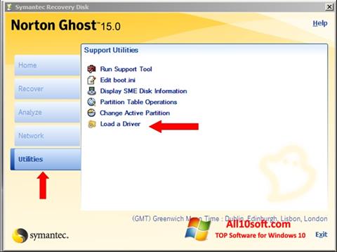截图 Norton Ghost Windows 10