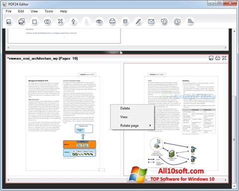 截图 PDF24 Creator Windows 10