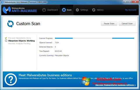 截图 Malwarebytes Anti-Malware Windows 10
