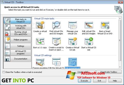 截图 Virtual CD Windows 10