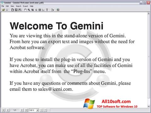 截图 Gemini Windows 10