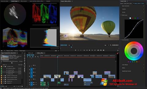 截图 Adobe Premiere Pro CC Windows 10