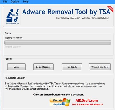 截图 Adware Removal Tool Windows 10
