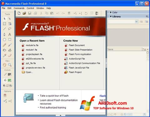 截图 Macromedia Flash Player Windows 10