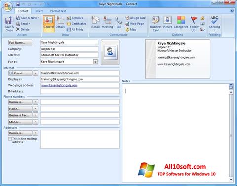 截图 Microsoft Outlook Windows 10