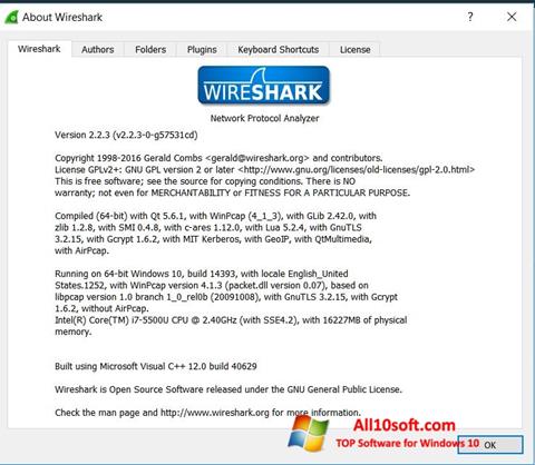 截图 Wireshark Windows 10