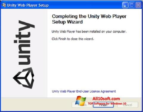 截图 Unity Web Player Windows 10